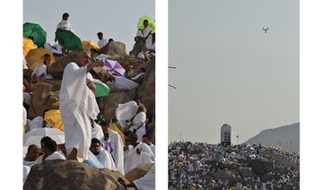 Pilgrims throng Mount Arafat for peak of Hajj