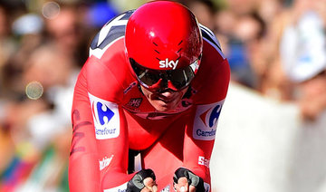 Froome rules time trial for commanding Vuelta lead