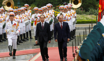 Egypt’s Sissi eyes $1 billion trade with Vietnam on two-day visit
