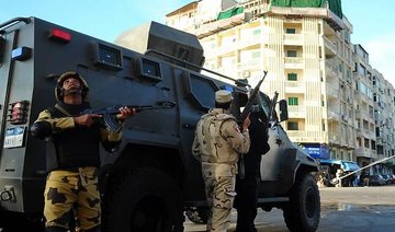 Egyptian security forces kill 10 suspected militants in Cairo