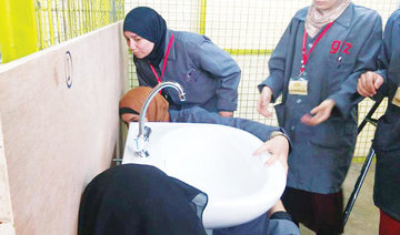 Jordan’s women plumbers fix pipes as men leave puddles
