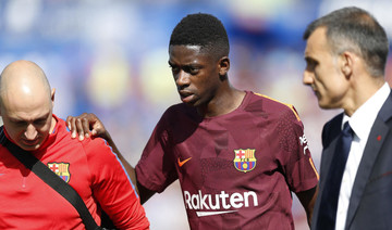 Football: Barcelona’s Ousmane Dembele ruled out for 3-4 months