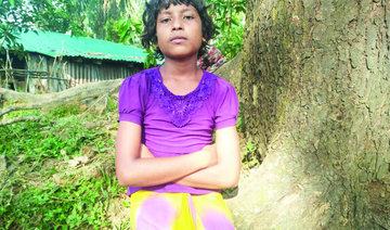 Rohingya girl, 11, tells Arab News how her father was shot dead