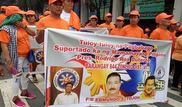Manila sees demonstrations for and against Duterte