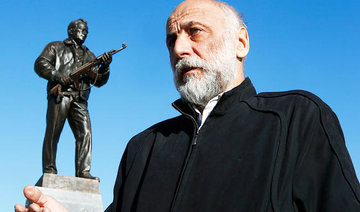 Monument to designer of AK-47 rifle scarred by sculptor’s lapse