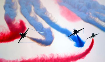 Red Arrows ‘showcases British excellence’ in Jeddah