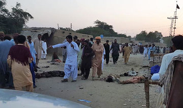 Suicide bomber strikes Shiite shrine in Pakistan, killing 16