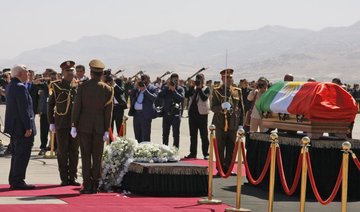 Dignitaries gather in Kurd city for Iraq ex-president’s funeral