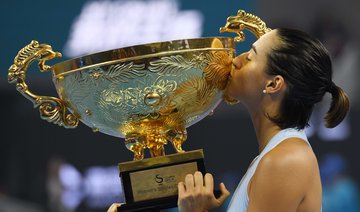Garcia stuns new world number one Halep to win China Open