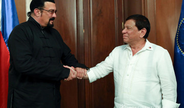US actor Seagal meets ‘The Punisher’ Duterte, talks drug war