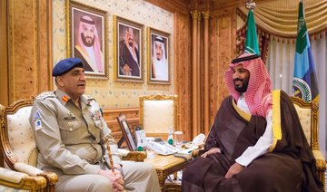 Saudi crown prince, Pakistan army chief discuss bilateral ties 