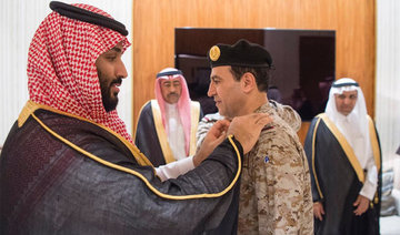 Crown prince decorates commander of Saudi naval forces with new military rank