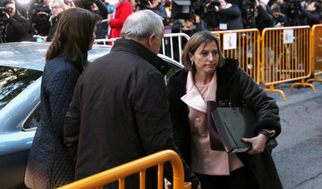 Catalan parliament speaker in Madrid court over independence bid