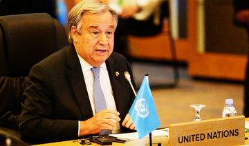 UN chief raises alarm over Rohingya in speech before Suu Kyi