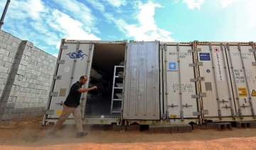 Daesh corpses in Misrata await fate in containers