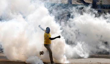 Opposition demonstrators tear-gassed in Kenya