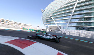 Hamilton on top in final Formula One Abu Dhabi Grand Prix practice