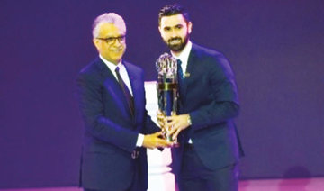 Hilal's Khribin wins top Asian award