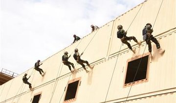 Pakistani and Saudi Arabian special forces in counter-terrorism training