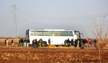 Dozens of militants evacuated from southern Syria