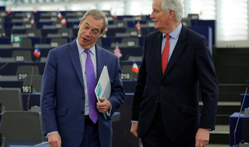 Brexiteer Nigel Farage enters the lion’s den to meet EU’s chief negotiator