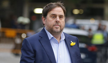 Spanish court rejects release for jailed Catalan separatist Junqueras