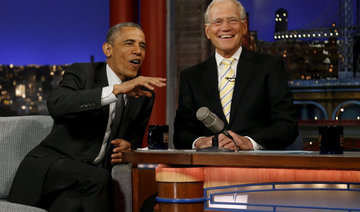 Barack Obama to be David Letterman’s first Netflix guest