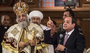 Egypt’s El-Sisi attends Christmas Mass amid tight security