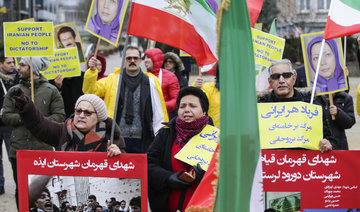 Protests in Brussels ahead of Iran nuclear meeting