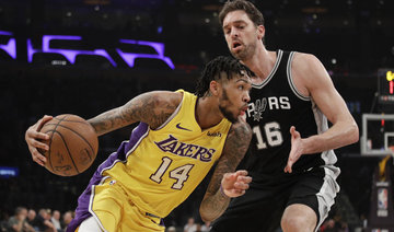 Ingram sends Lakers past Spurs to 3rd straight win