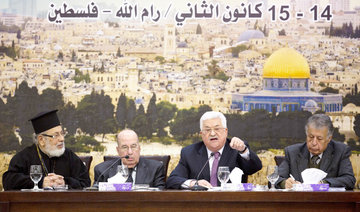 American-sponsored peace process over, Palestinian Central Council told