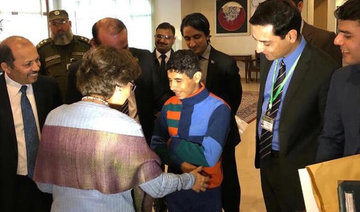 Pakistan reunites Afghan child with family