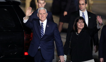 US Vice President Mike Pence arrives in Israel
