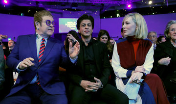 Shah Rukh Khan, Cate Blanchett and Elton John pick up awards at Davos forum