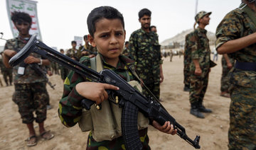Arab coalition in Yemen hands over child-soldiers forced to fight by Houthi terrorists