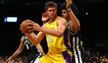 Brook Lopez helps Lakers edge Nets 102-99 in return to Brooklyn