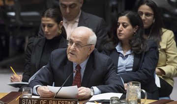 Several options to kick-start Mideast peace talks: Palestinian UN envoy