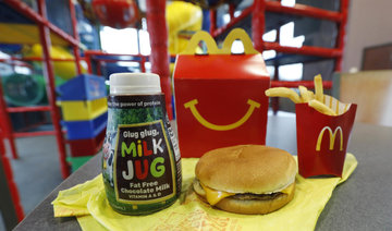 McDonald’s moves cheeseburgers off children Happy Meal menu