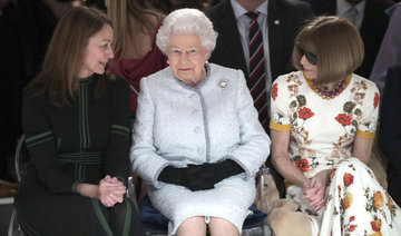 Queen Elizabeth II makes first visit to London Fashion Week
