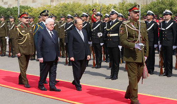 Lebanese president makes landmark visit to Iraq