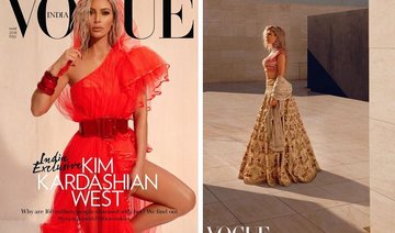 Kim Kardashian shines on new Vogue India cover