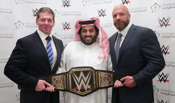 Saudi Arabia’s top sports body announces 10-year deal with WWE