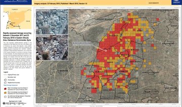 UN imagery of Syria's eastern Ghouta shows widespread damage