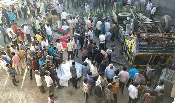 At least 25 wedding party guests killed in Indian truck plunge