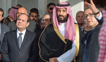 Saudi crown prince winds down trip to Egypt with mosque visit