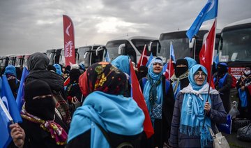 Bus convoy of 2,000 women heads to Syria for women’s rights march