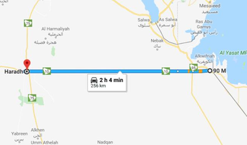 Saudi Arabia home to the world’s longest straight road
