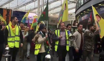 Pro-Kurdish protests halt train services in Manchester, London