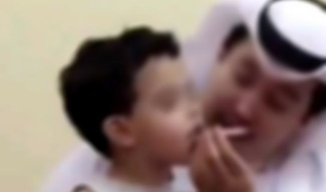 Saudi arrested for ‘forcing a child to smoke’