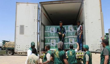 Saudi Arabia sends 19 thousand food baskets to Yemen